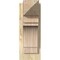 Ekena Millwork Merced Arts & Crafts Rough Sawn Outlooker, Douglas Fir, 6"W x 12"D x 16"H OUT06X12X16MRC03RDF - alternate 2